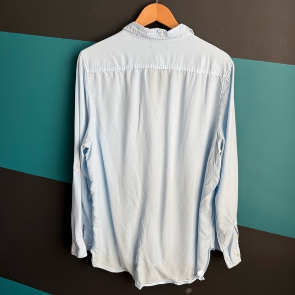 Babaton Sky Blue Button-Down Shirt - Picture 5 of 11